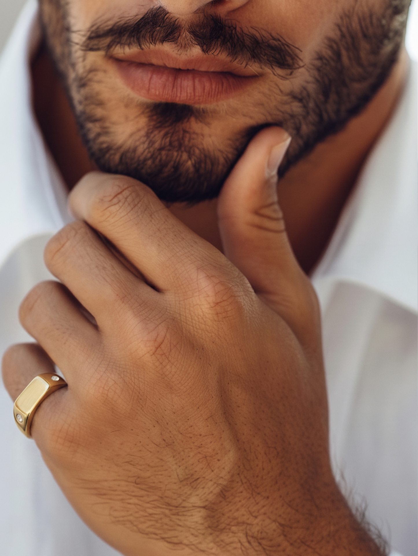 Zirkonia Bar Ring