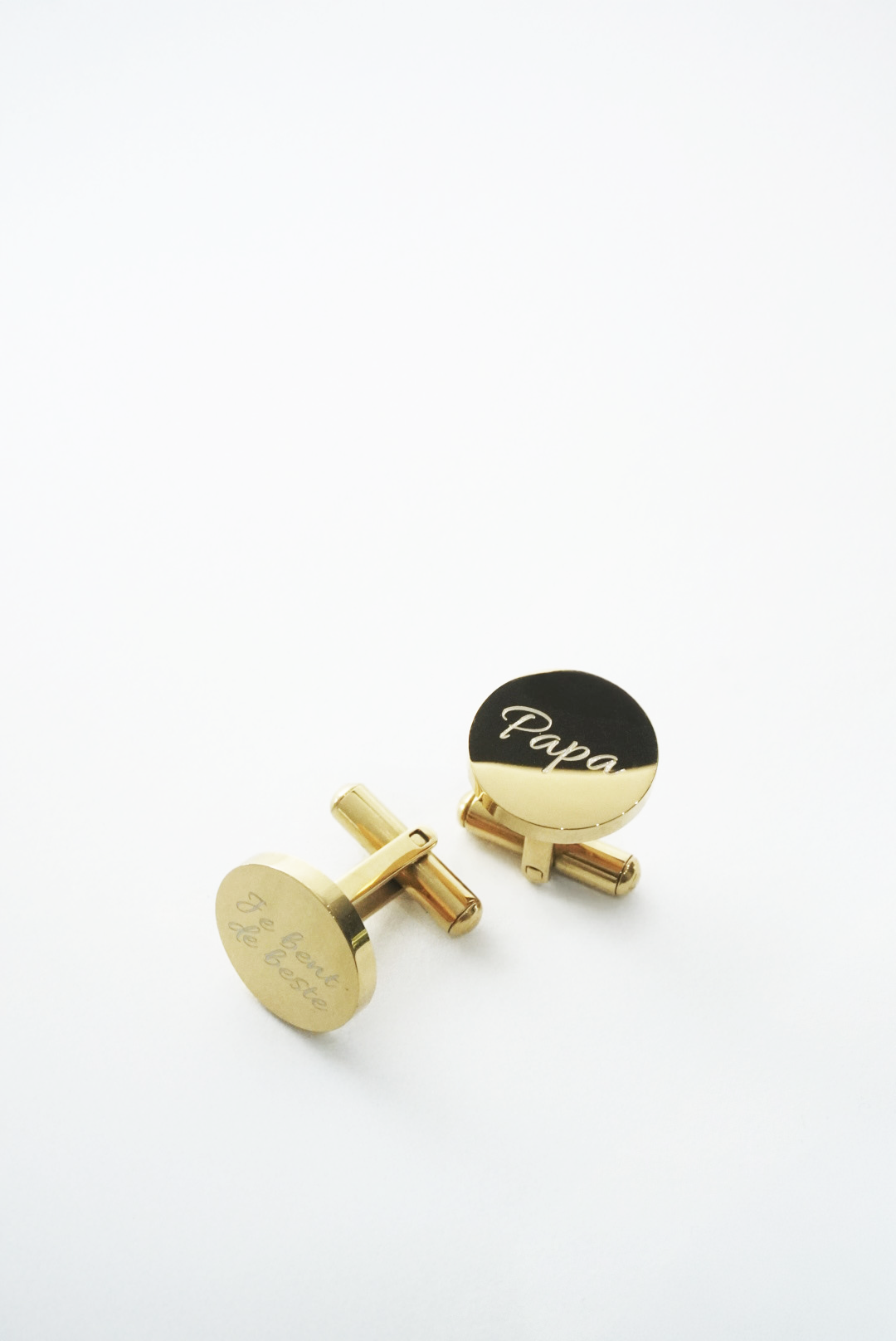 Manchetknopen | 18K goud vermeil