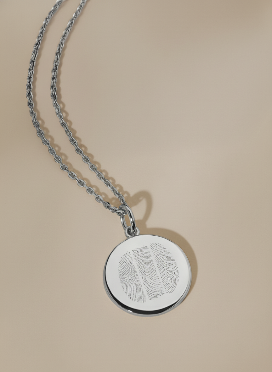 TRIO Vingerafdruk Ketting