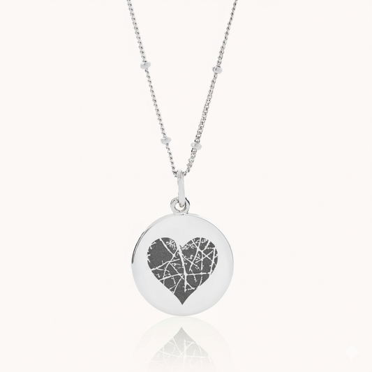 FINGERPRINT NECKLACE DELUXE | 18K GOLD VERMEIL