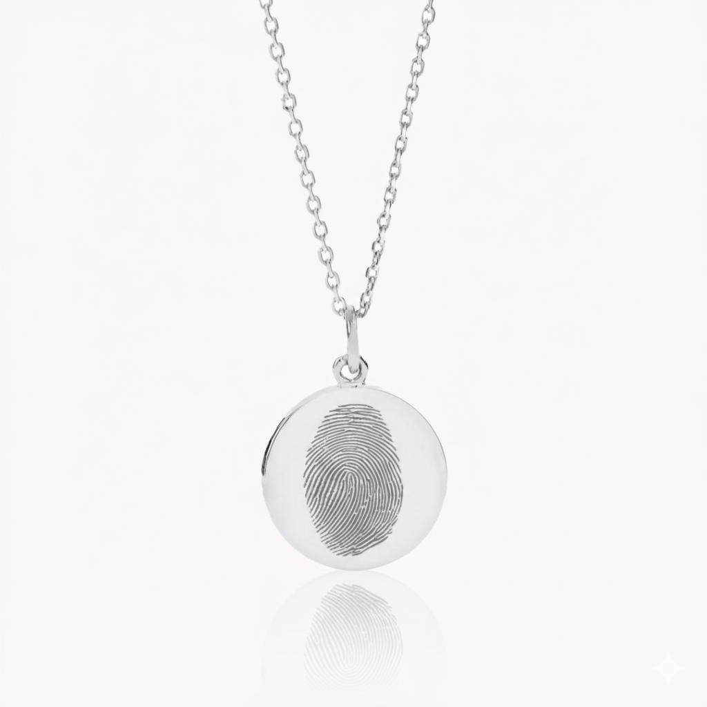 FINGERPRINT NECKLACE DELUXE | 18K GOLD VERMEIL