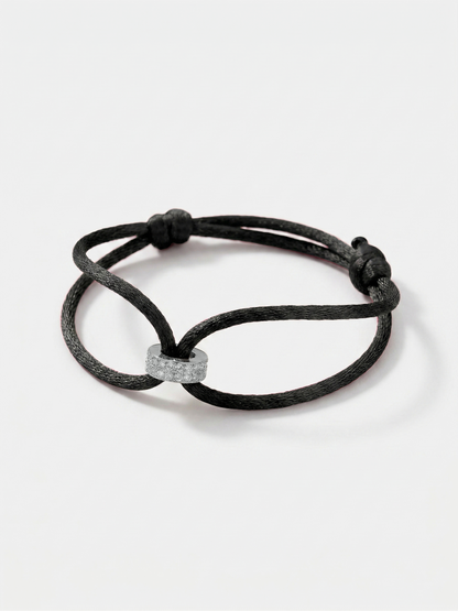 Koordarmband 'Hera Hues Cord' | Stainless Steel