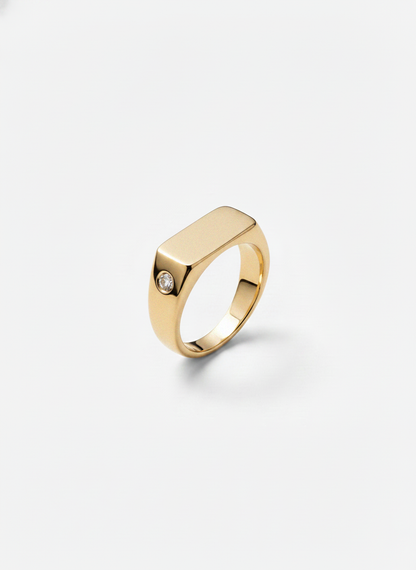 Zirkonia Bar Ring