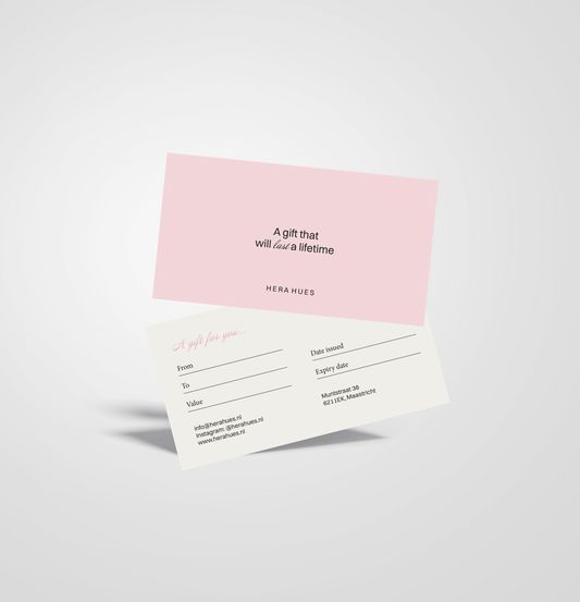Hera Hues - Cadeaubon Digitaal - Gift Card