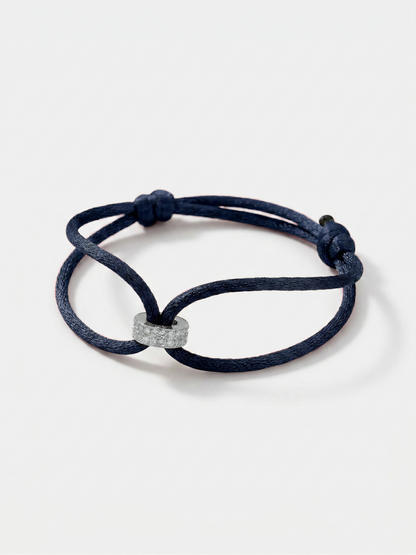 Koordarmband 'Hera Hues Cord' | Stainless Steel