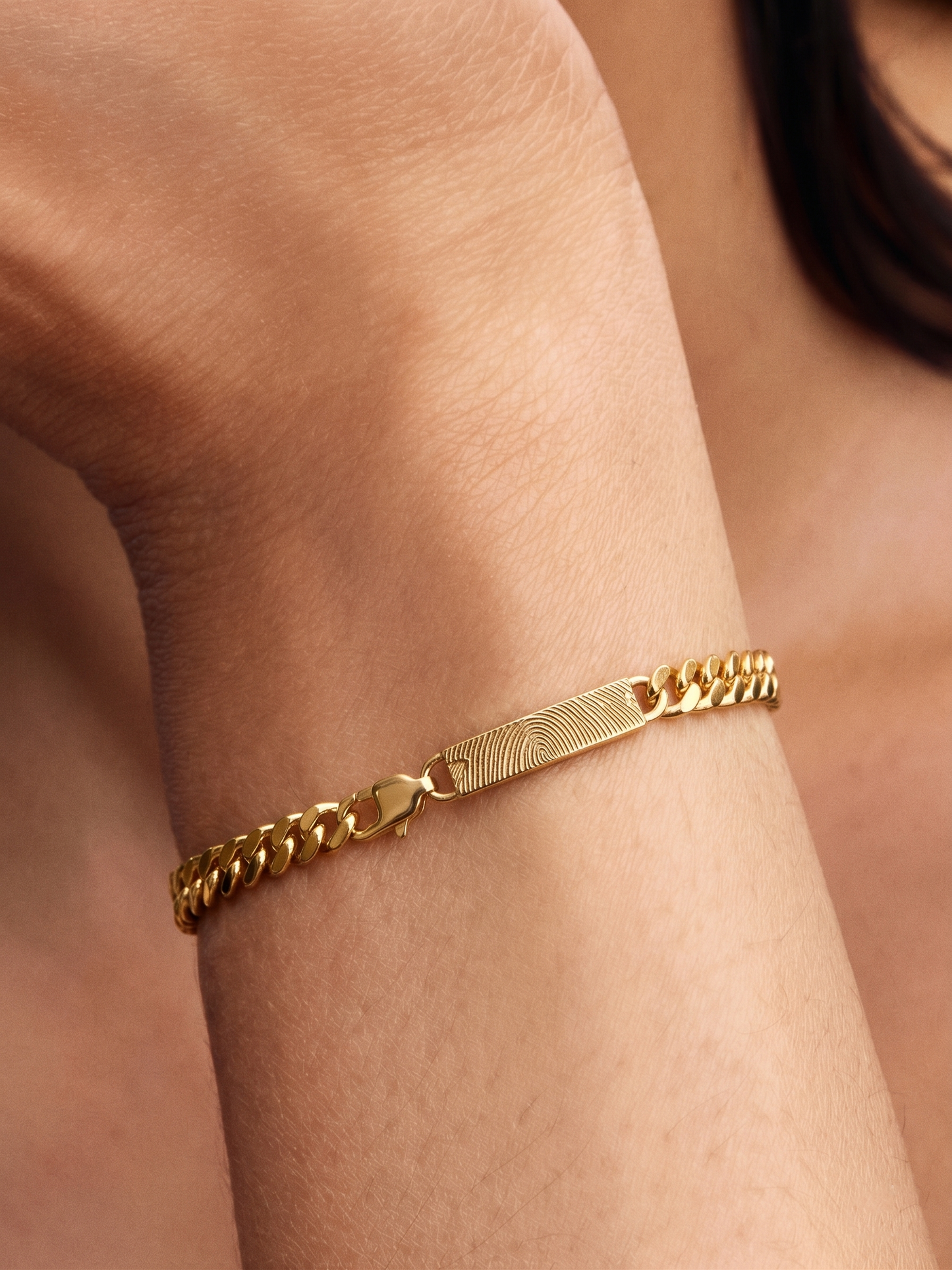 Graveerbare Signature Link Bracelet | Stainless Steel Armband
