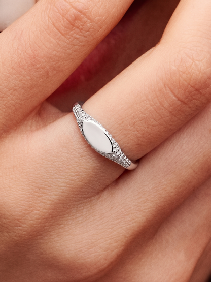 Zilveren Ring 'Stellar Path' S925 | Echt Sterling Zilver