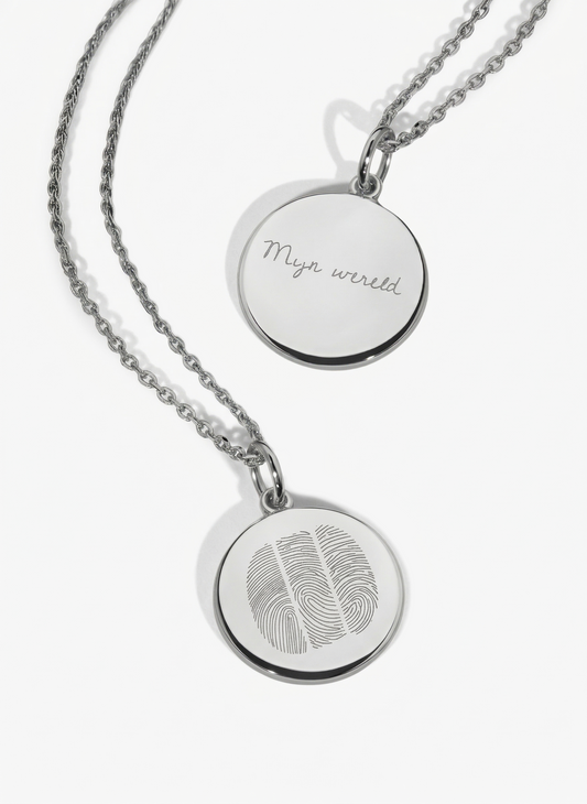 TRIO Vingerafdruk Ketting