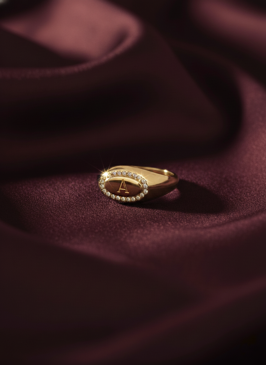 Mark Oval Ring - Hera Hues